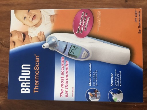 Zdjęcie oferty: Braun ThermoScan termometr do ucha IRT 4520