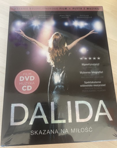 Zdjęcie oferty: DALIDA SKAZANA NA MIŁOŚĆ DVD CD