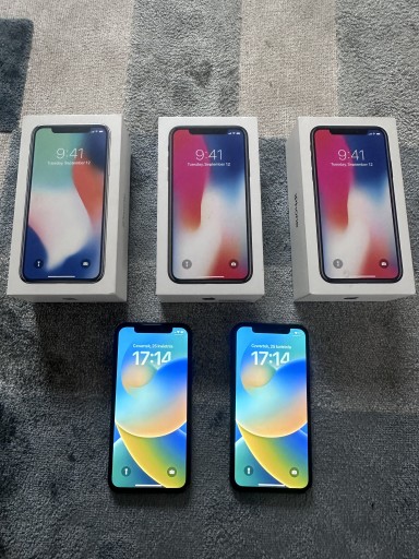 Zdjęcie oferty: iPhone X 64GB Space Gray i Biały 64GB