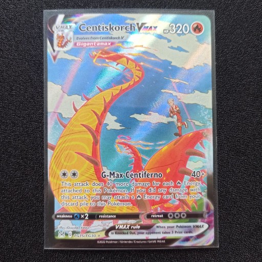 Zdjęcie oferty: Pokémon Centiskorch Vmax Lost Origin 15/30