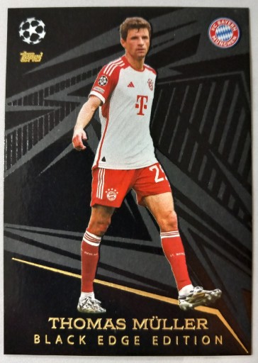 Zdjęcie oferty: TOPPS CHAMPIONS LEAGUE 2024 BLACK EDGE MULLER 497