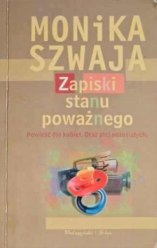 Zdjęcie oferty: Monika Szwaja -  Zapiski stanu poważnego