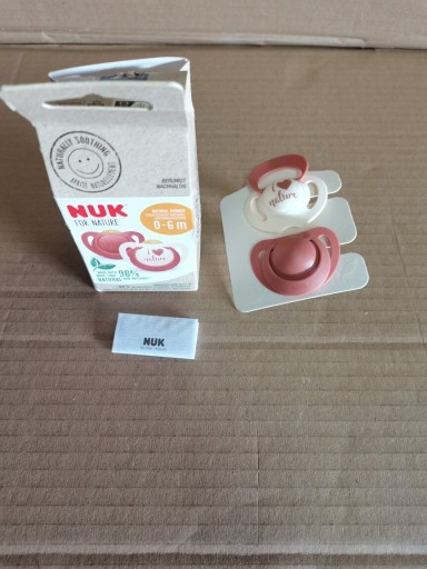 Zdjęcie oferty: Nuk smoczki Natural 0-6 m