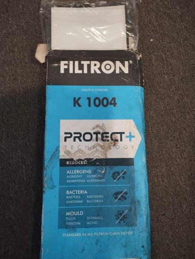 Zdjęcie oferty: Filtr kabinowy Filtron K 1004