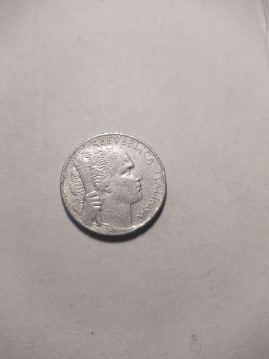 Zdjęcie oferty: Włochy 5 lirów 1949