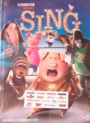 Zdjęcie oferty: Sing (książka z filmem DVD)