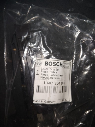 Zdjęcie oferty: Wyłącznik do szlifierek Bosch 1607200103