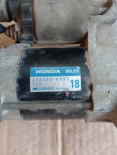 Zdjęcie oferty: Rozrusznik Honda Civic VI  Denso OEM 228000-4891