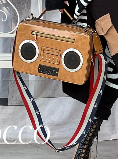 Zdjęcie oferty: ZOCCO unikatowa grająca torebka radio z kolekcji pilot USB