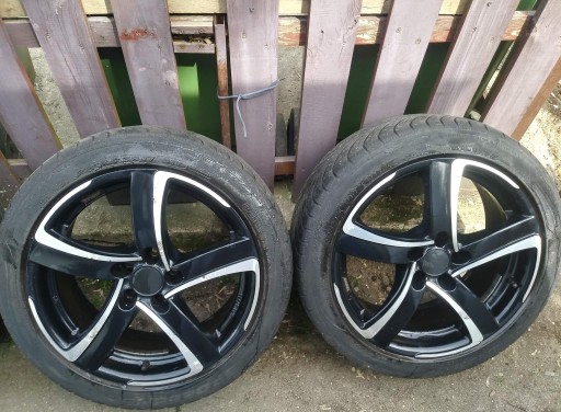 Zdjęcie oferty: Felgi z oponami ALUTEC R17 5x100