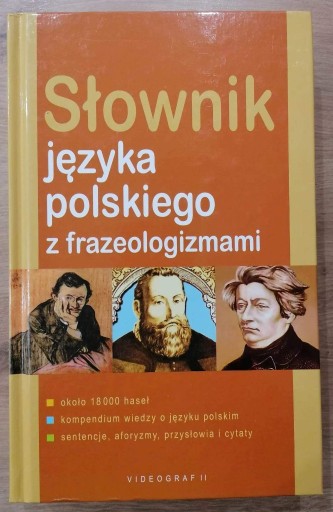 Zdjęcie oferty: Słownik języka poskiego z frazeologizmami BDB!