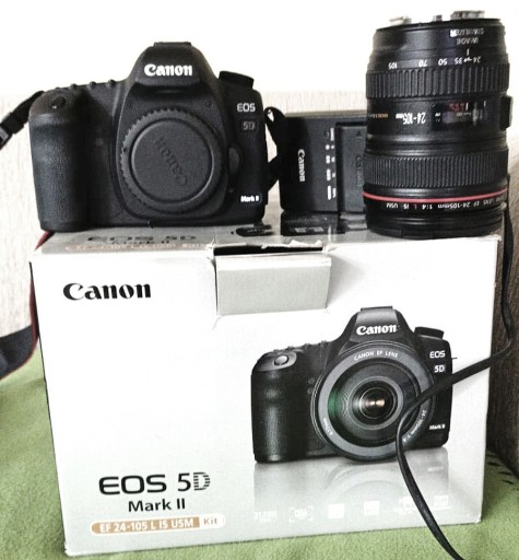 Zdjęcie oferty: Zestaw Canon EOS 5D Mark II + Obiektyw 24-105