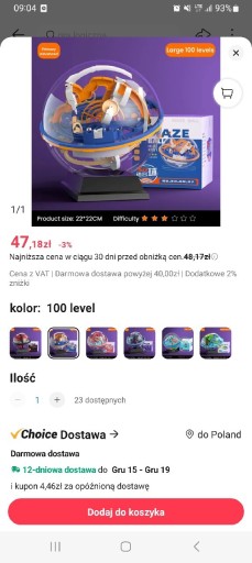 Zdjęcie oferty: Maze ball NOWA! 