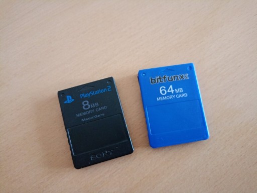 Zdjęcie oferty: Karta pamięci 8mb 64mb Sony Free Mc.Boot 1.96 PS2 