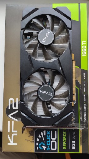 Zdjęcie oferty: Karta graficzna GTX 1660Ti KFA2- OC 6GB GDDR6