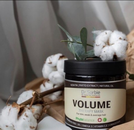 Zdjęcie oferty: Maska do włosów VOLUME Dr.Sorbie 500 ml