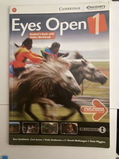 Zdjęcie oferty: Eyes Open 1 Student’s Book / ćwiczenia niewypelnione
