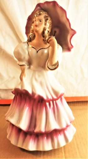 Zdjęcie oferty: DAMA figurka porcelanowa JEZELA KATOWICE sygnow'70