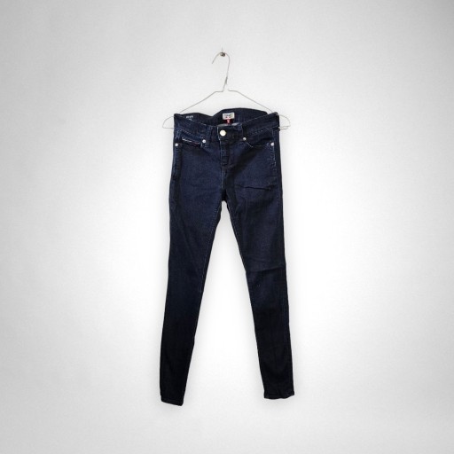 Zdjęcie oferty: Jeansy skinny Tommy Hilfiger granatowe W26 L32