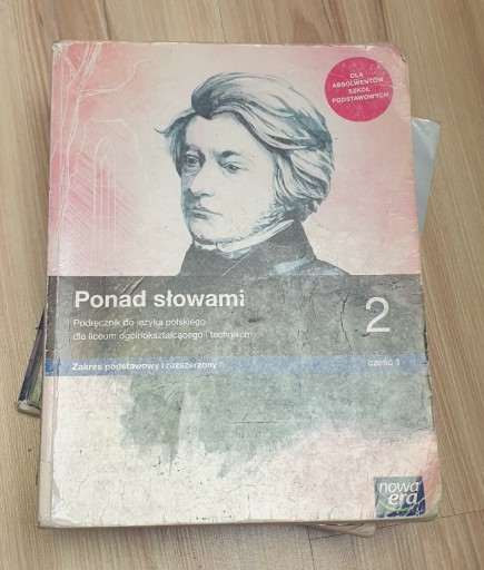 Zdjęcie oferty: Ponad słowami Podręcznik do języka polskiego dla liceum i technikum 2