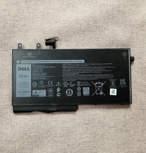 Zdjęcie oferty: Oryginalna bateria Dell Latitude 51Wh R8D7N