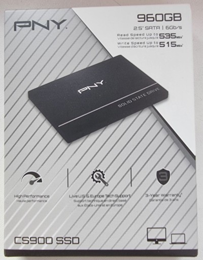 Zdjęcie oferty: Nowy Dysk SSD PNY CS900 960GB