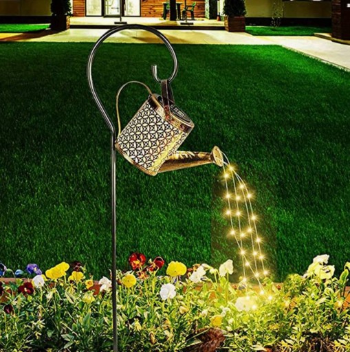 Zdjęcie oferty: Konewka solarna Lampa LED Duża do ogrodu Prezent 