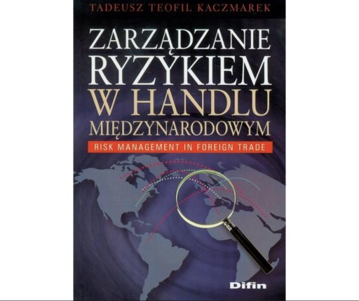 Zdjęcie oferty: Zarządzanie ryzykiem w handlu międzynarodowym