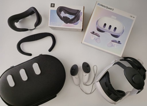 Zdjęcie oferty: Dwumiesięczny oculus quest 3 128GB, dodatki, GW