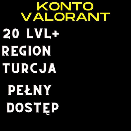 Zdjęcie oferty: Tureckie Konto Valorant 20LVL RANKED