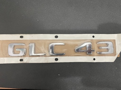 Zdjęcie oferty: Oryginalny emblemat znaczek Mercedes GLC 43 GLC43