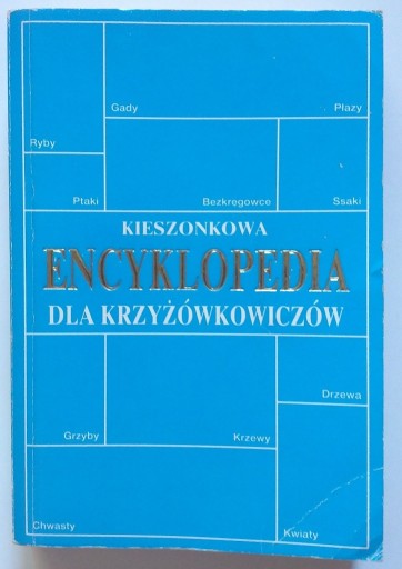 Zdjęcie oferty: Kieszonkowa encyklopedia dla krzyżówkowiczów Leki