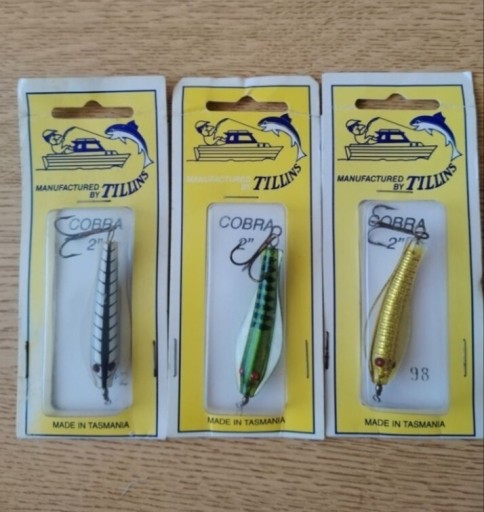 Zdjęcie oferty: Australijskie przynęty Tillins Cobra 5cm/7,5g 