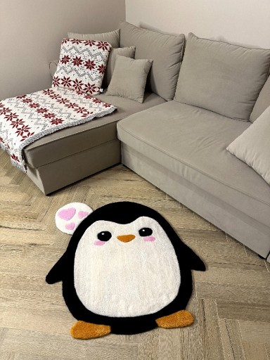 Zdjęcie oferty: Dywanik pingwin tufting rug 