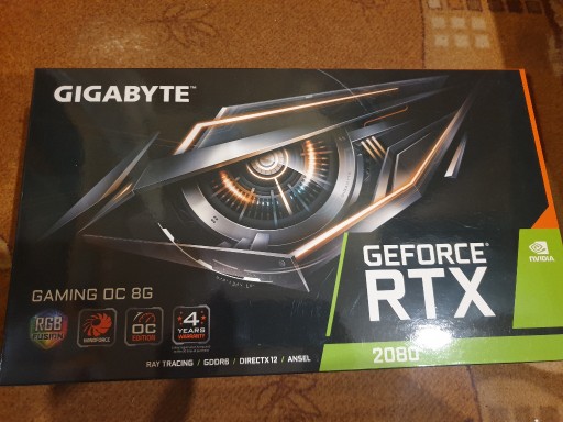 Zdjęcie oferty: GeForce RTX 2080 8GB GIGABYTE Gaming OC