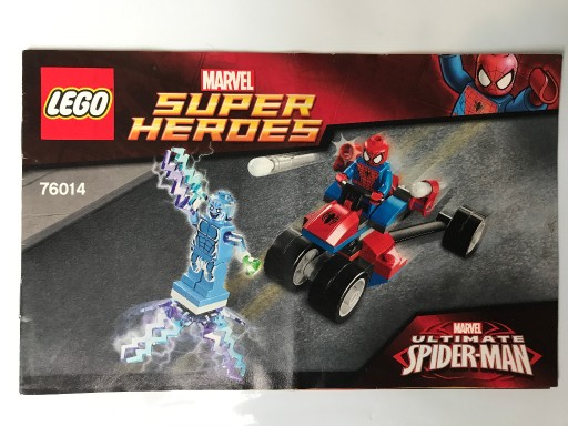 Zdjęcie oferty: LEGO Super heroes 76014 Spider-Trike vs. Electro