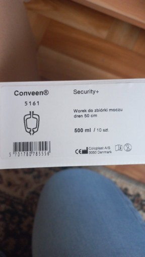 Zdjęcie oferty: Worki do zbiórki moczu Conveen na nogę 500 ml