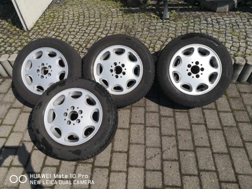 Zdjęcie oferty: Felgi aluminiowe 5x112 ET41 Mercedes z oponami 