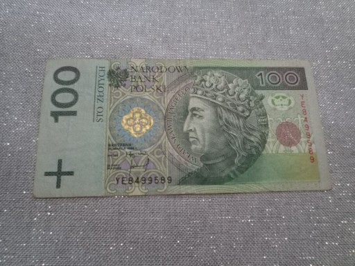 Zdjęcie oferty: 100zł 1994 seria YE