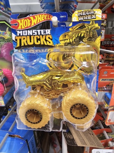 Zdjęcie oferty: Monster truck mega wrex złoty