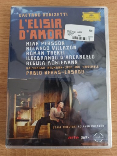 Zdjęcie oferty: DONIZETTI: L'ELISIR D'AMORE (DVD)