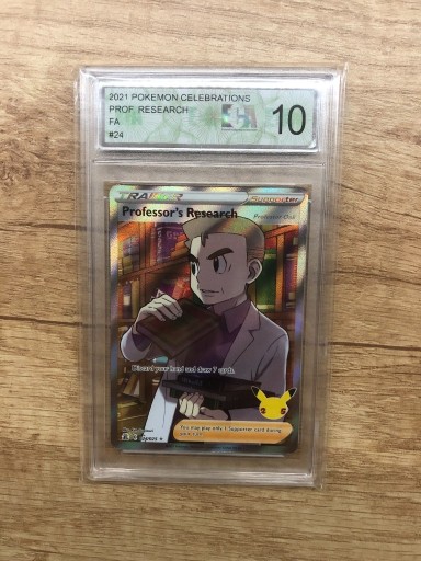 Zdjęcie oferty: Karta Pokemon Professor Celebrations PSA 10