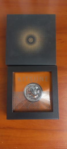 Zdjęcie oferty: Kitsune moneta 2 uncje srebro 