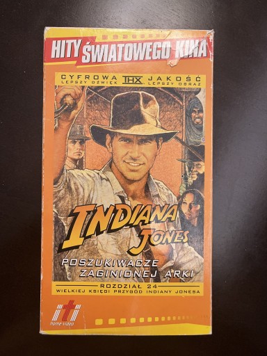 Zdjęcie oferty: Indiana Jones VHS poszukiwacze zaginionej Arki