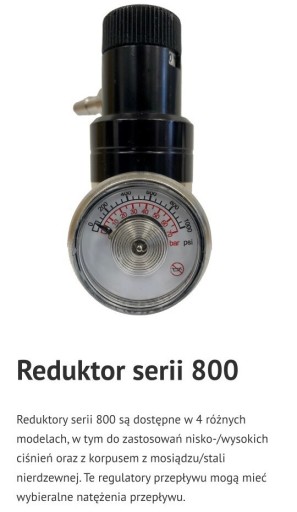 Zdjęcie oferty: Regulator do butli 34, 58, 110 L/przepływ 0-5l/min