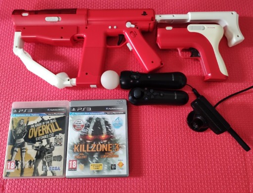 Zdjęcie oferty: PlayStation Move, Sharpshooter, kamera, kontrolery