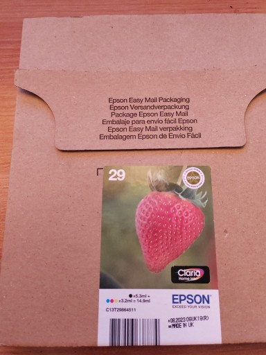 Zdjęcie oferty: Tusz EPSON Multipack 4-Colours 29 EasyMail zestaw