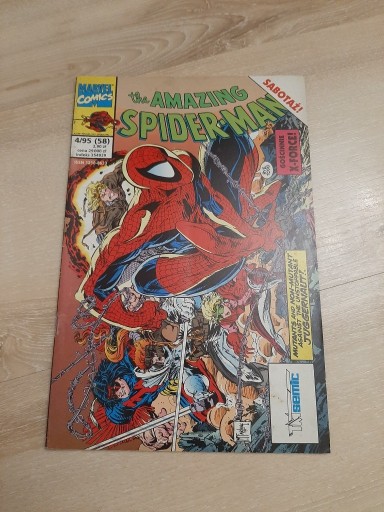 Zdjęcie oferty: The Amazing Spider-man 4/95 TM-Semic nr158
