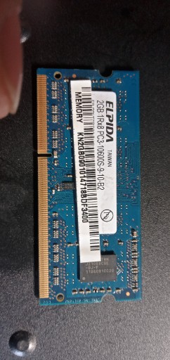 Zdjęcie oferty: RAM 2GB ELPIDA  1RX8 PC3