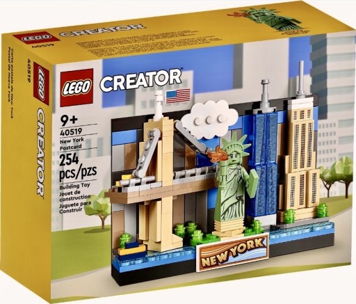 Zdjęcie oferty: LEGO Creator 40519 Pocztówka z Nowego Jorku NOWE!